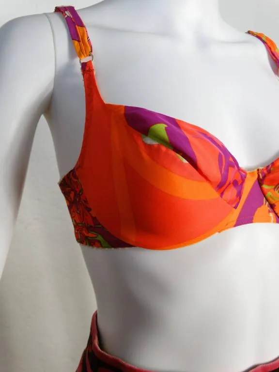 1960s Emilio Pucci Neon Soft Bra for Formfit Rogers