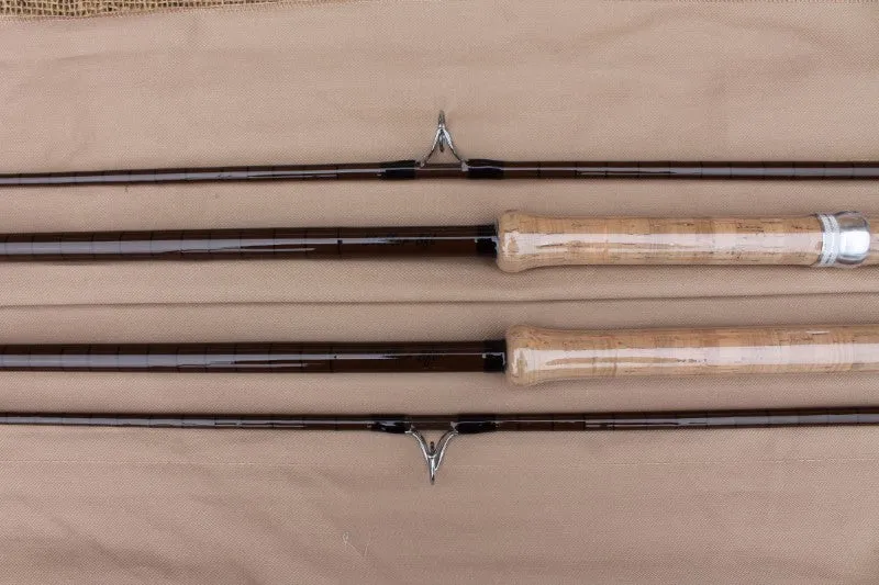 2 x Brand New Vintage Style 8' Carp Stalker Rods. Glass.