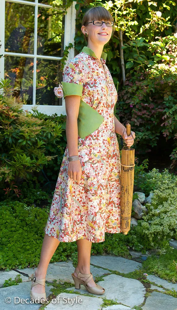 #5002    1950s Diamond Dress