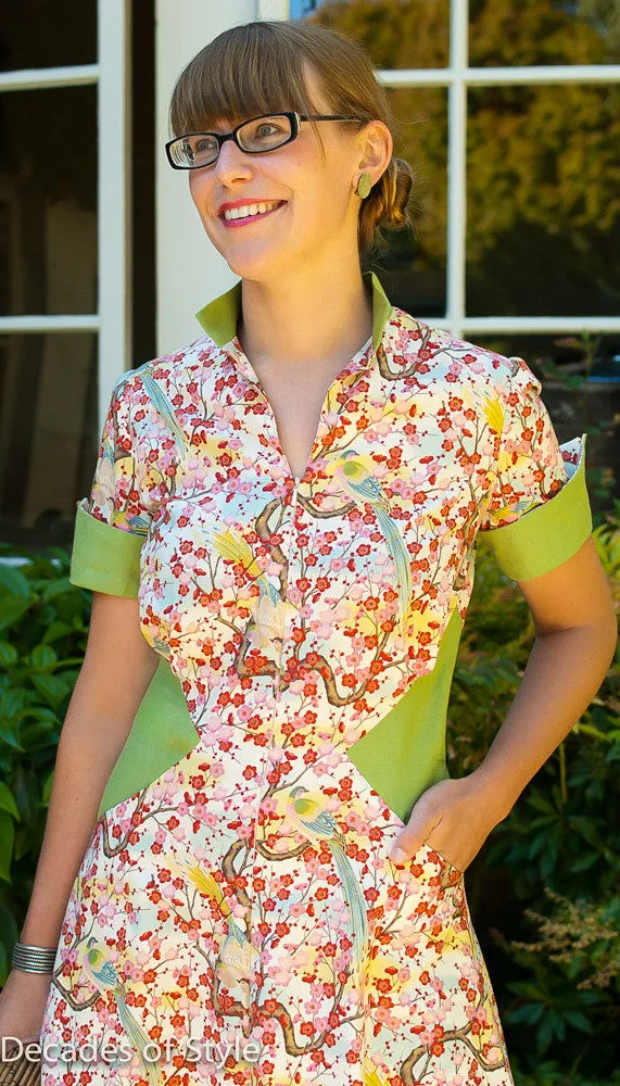 #5002    1950s Diamond Dress