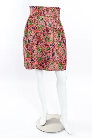 Abstract Print Skirt