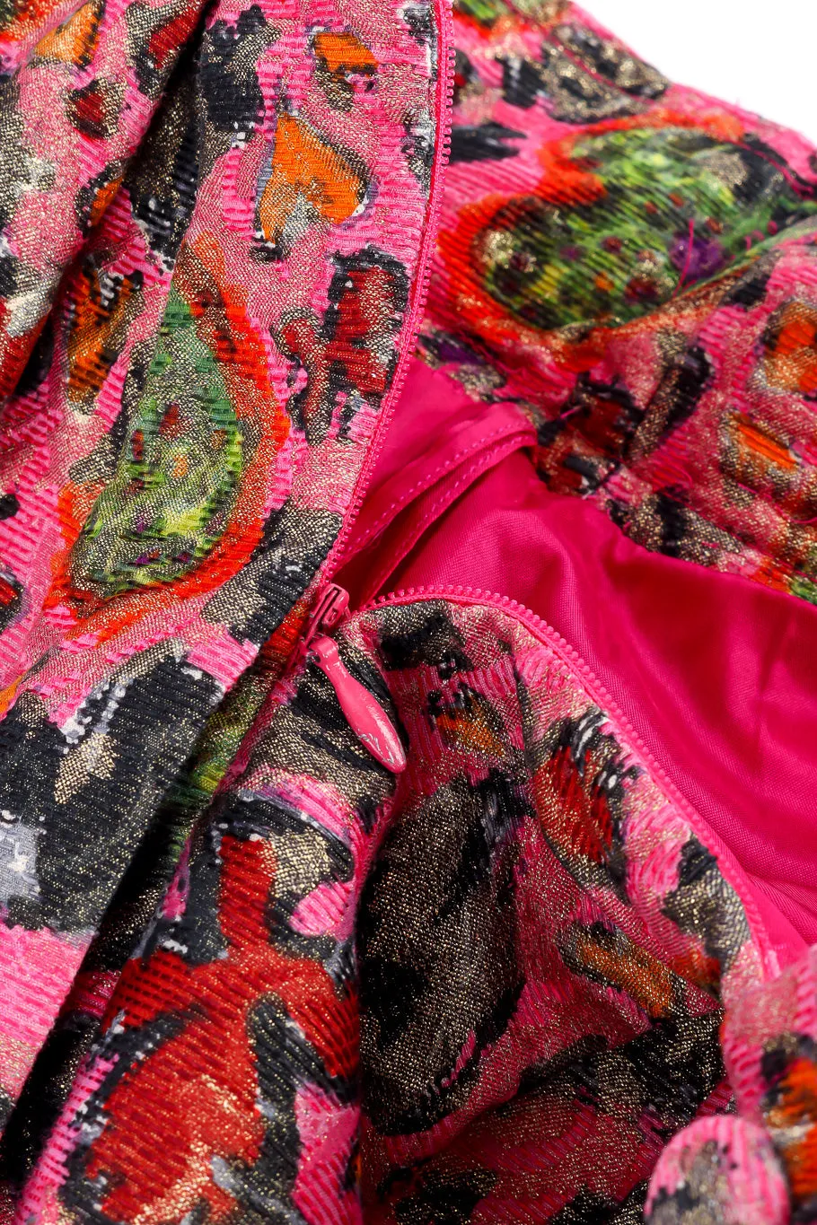 Abstract Print Skirt