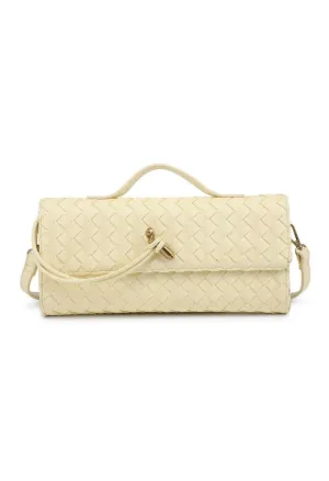 Ada Woven Crossbody Satchel