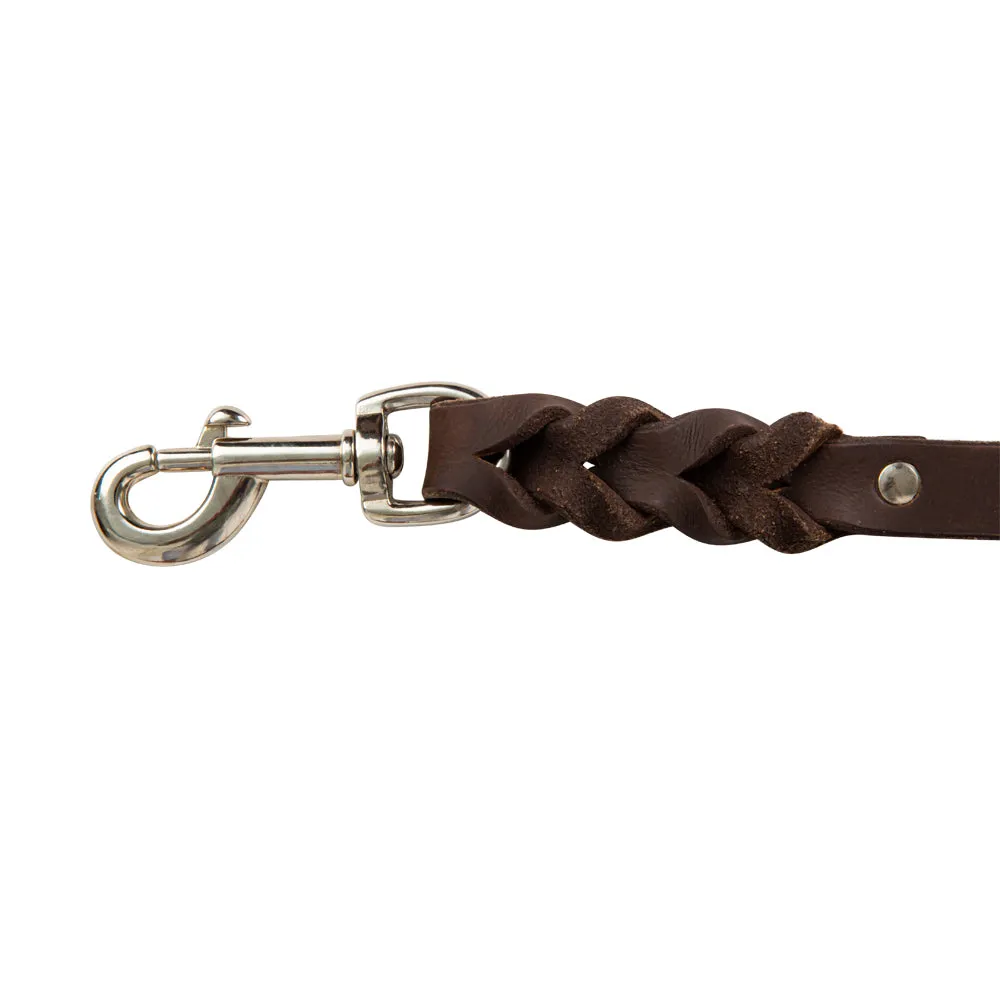 ADVENTURER LEATHER DOG LEASH