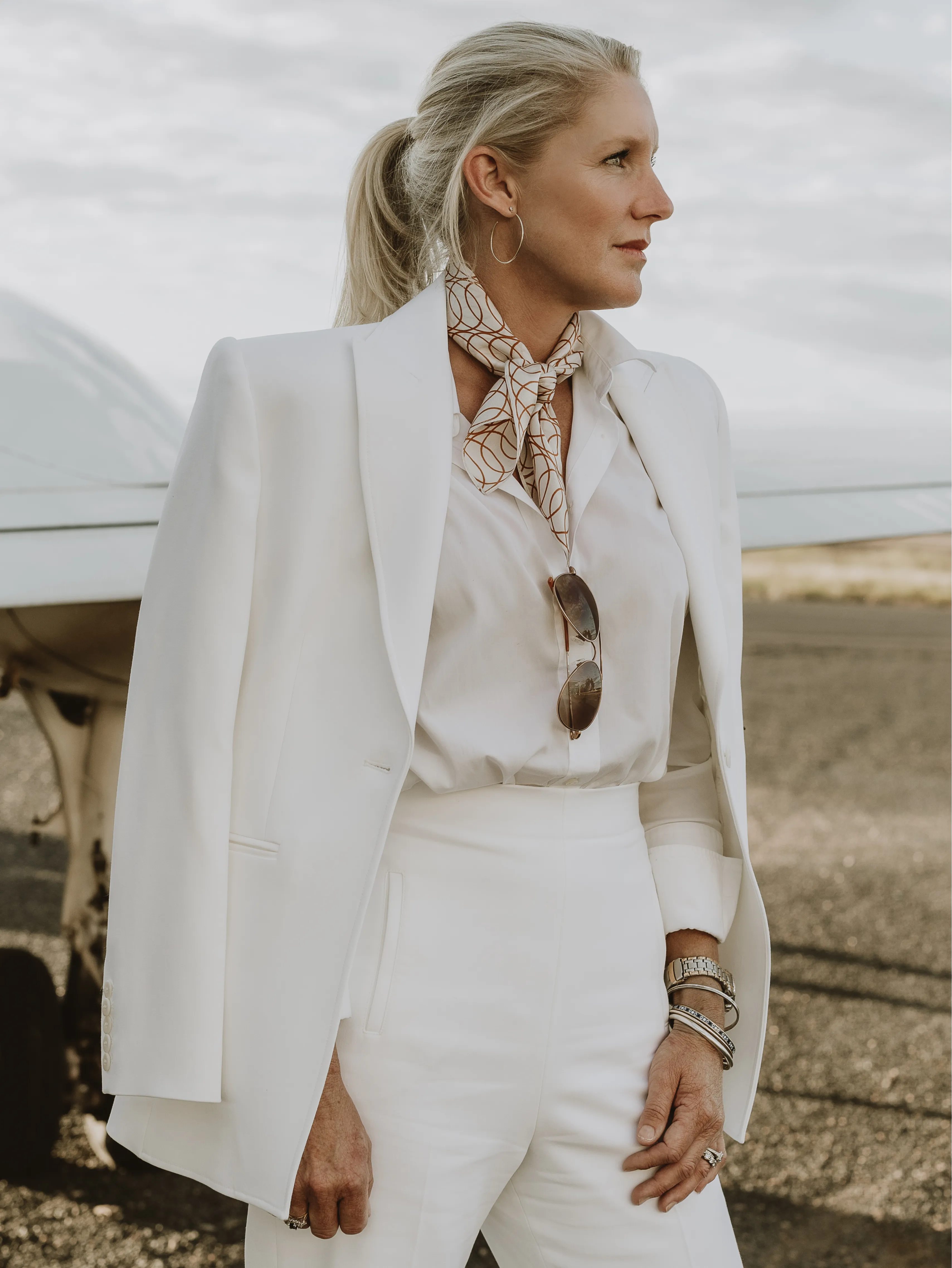 Aerohart Silk Scarf