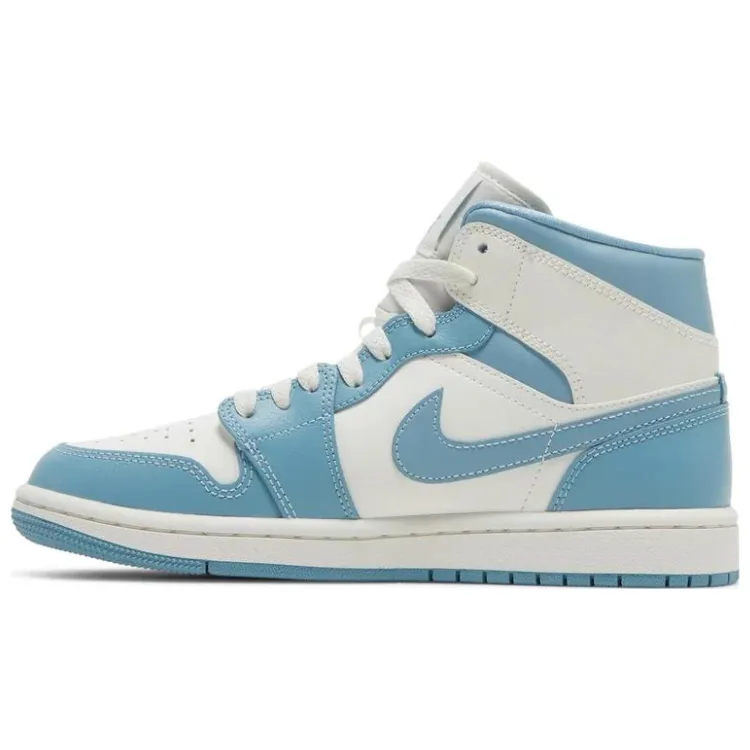 Air Jordan 1 Mid 'University Blue' Wmns