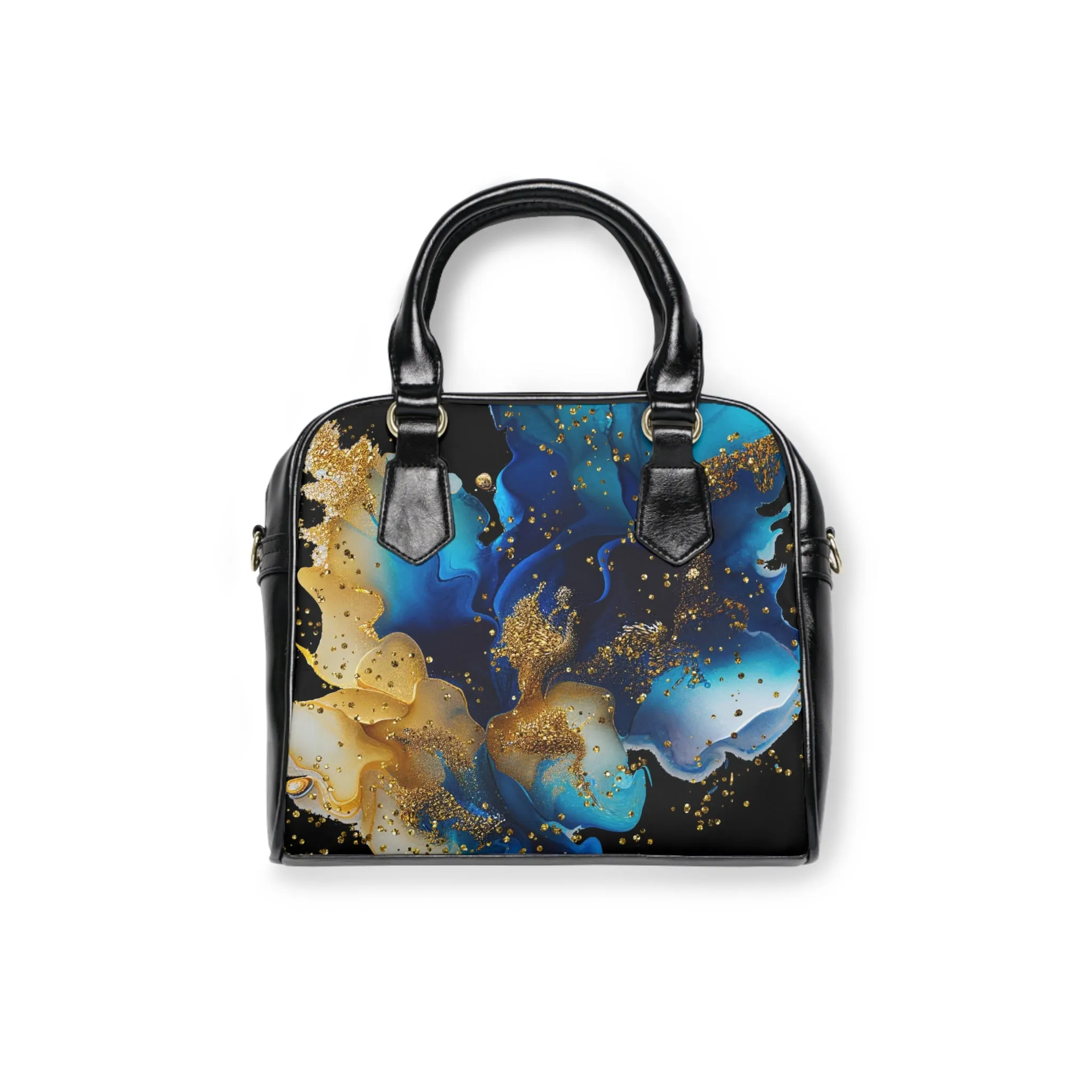 Alcohol Ink - Shoulder Handbag