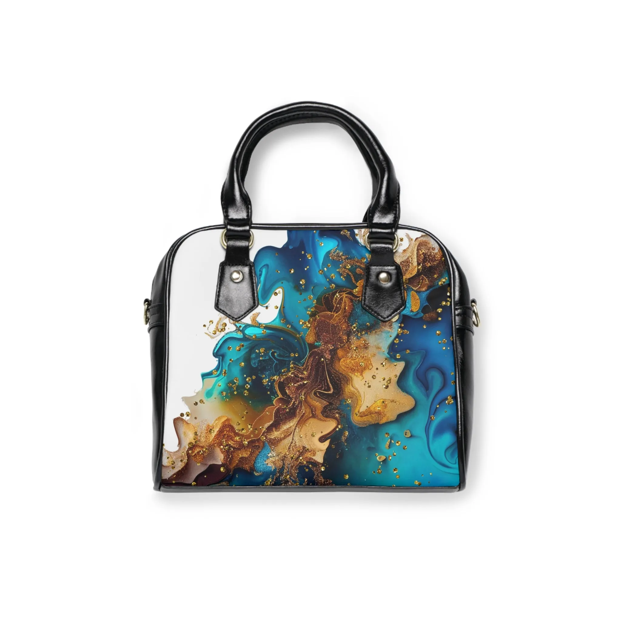 Alcohol Ink - Shoulder Handbag