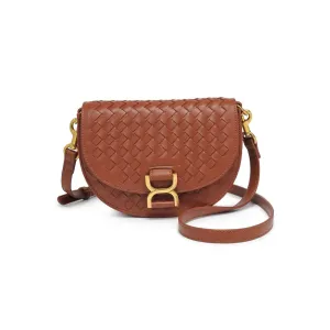 Alise Light Chocolate Woven Crossbody