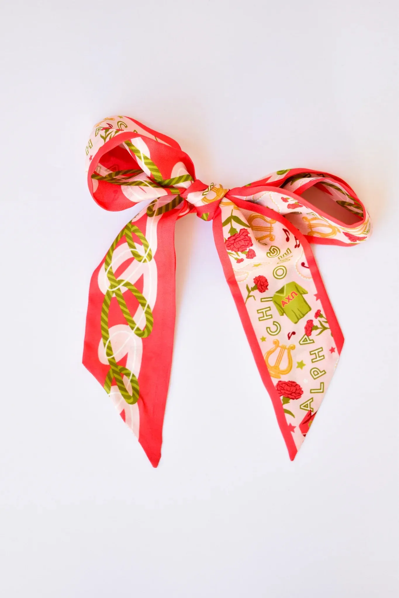 Alpha Chi Omega Twilly Scarf