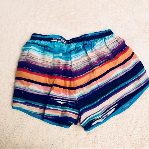 Amanda Uprichard silk track shorts