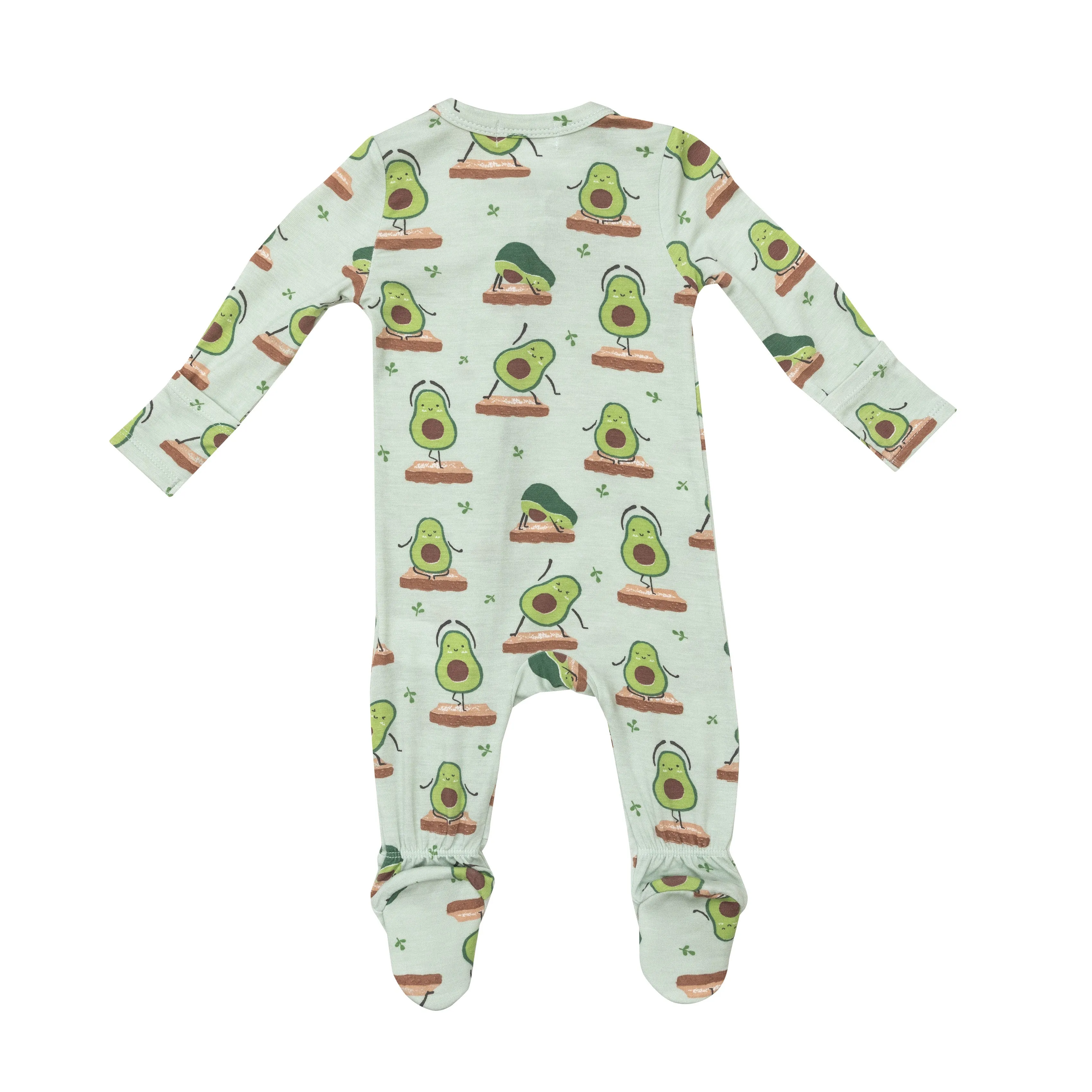 Angel Dear Avo Yoga Footie with Zipper