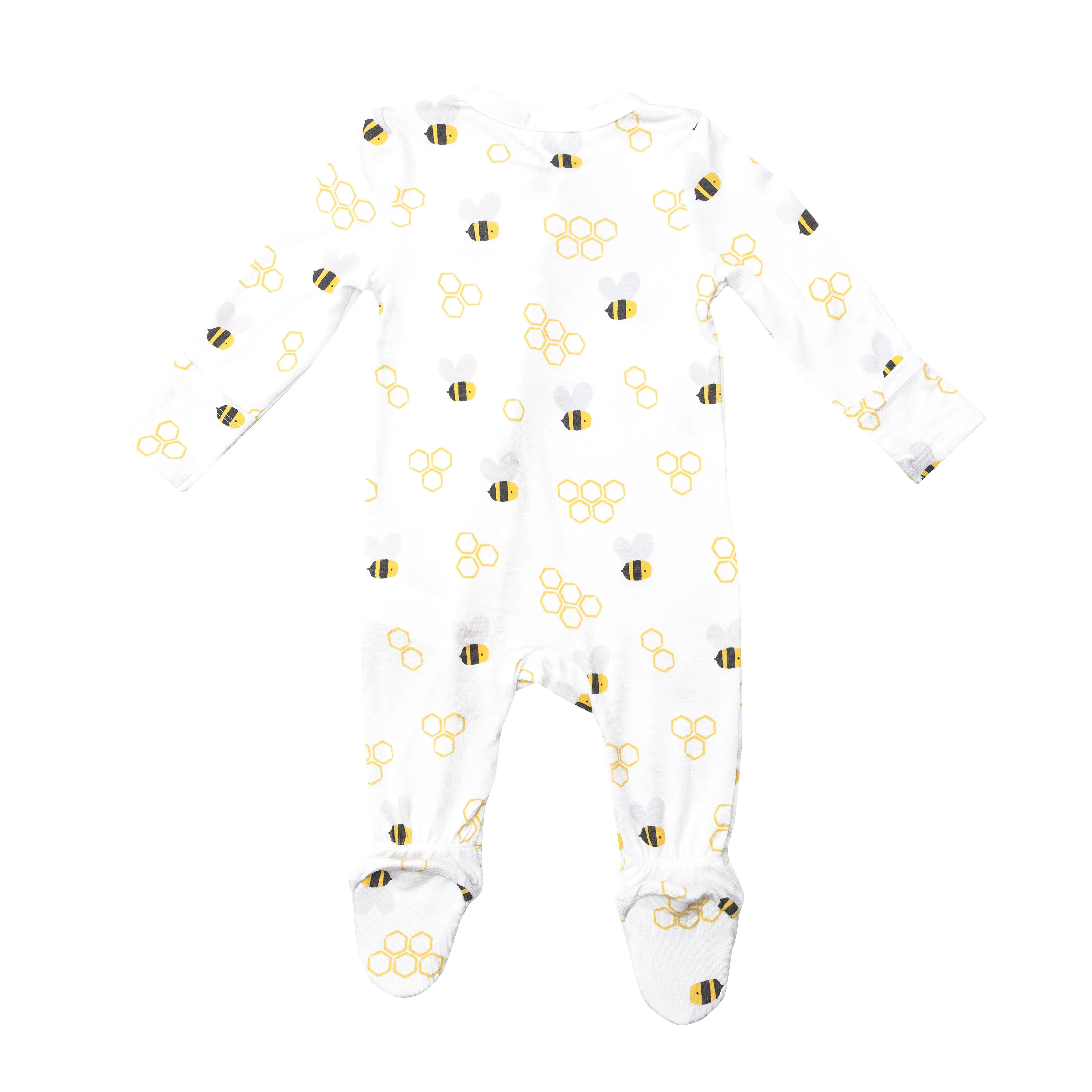 Angel Dear Bees Footie with Zipper