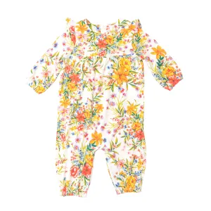 Angel Dear Garden Joy Ruffle Sleeve Romper