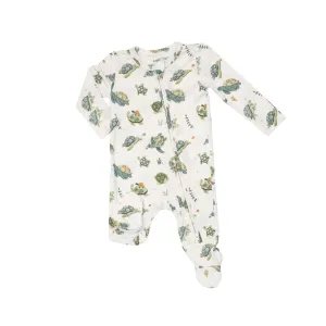Angel Dear Sea Turtles 2 Way Zipper Footie