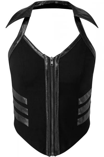Anita Ammo Halter Top - Black -