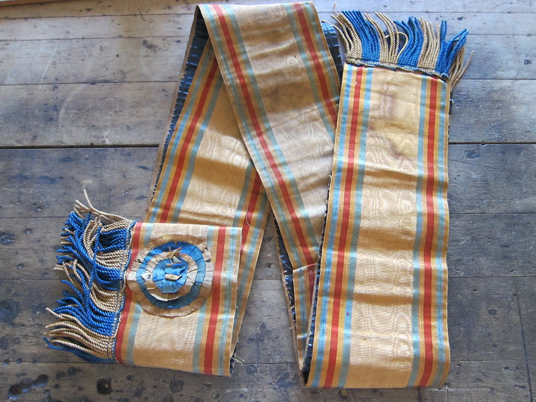 Antique Temperance Loyal Orange Lodge Irish Ceremonial Sash