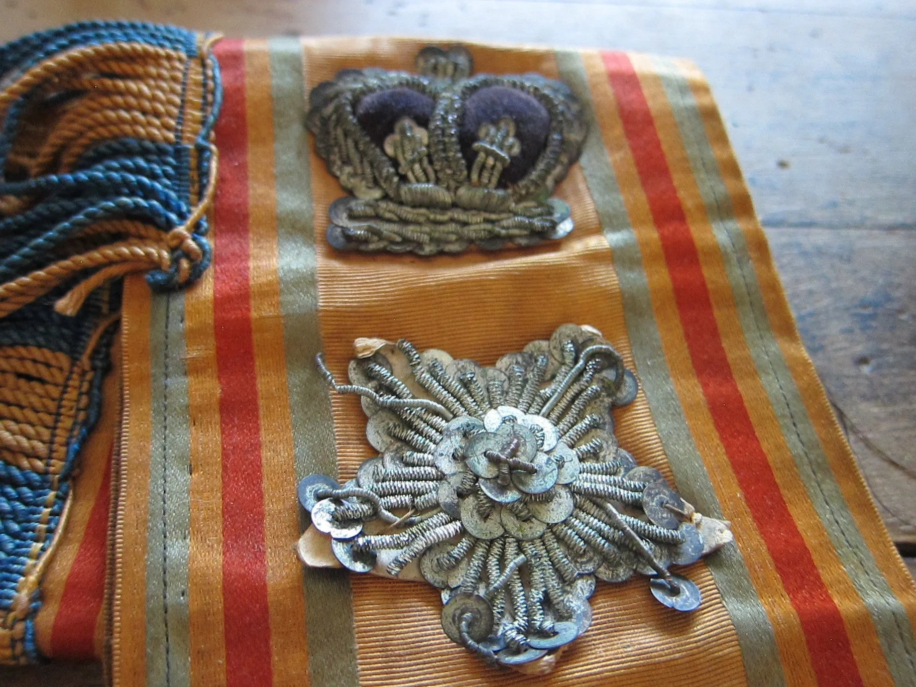 Antique Temperance Loyal Orange Lodge Irish Ceremonial Sash