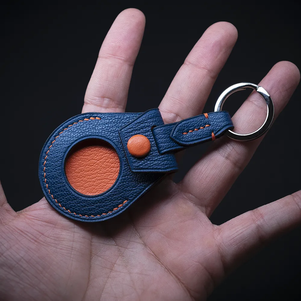 Apple AirTag Snap Key Ring Case