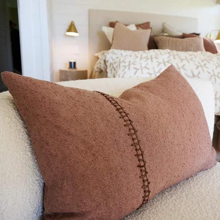 ASTRID CUSHION | CLAY | 40X60