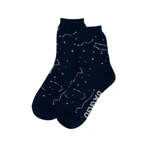 Baggu Crew Sock, Constellation Midnight