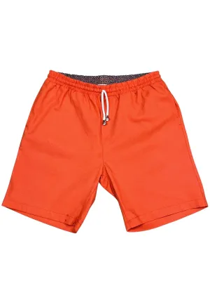 Bahamas Cotton/Linen Short - Orange