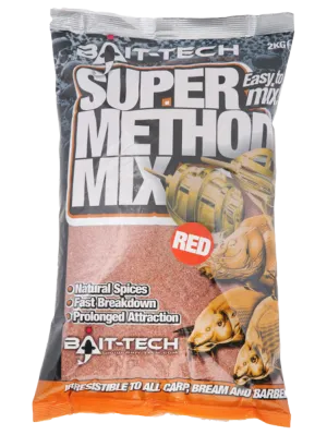 BAIT TECH Super Method Mix RED (2kg)