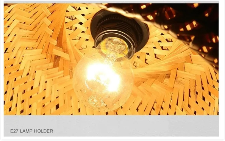 Bamboo Brilliance Pendant Light – Handcrafted Elegance in Natural Bamboo