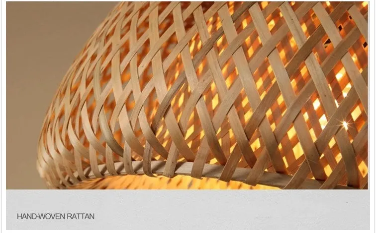 Bamboo Brilliance Pendant Light – Handcrafted Elegance in Natural Bamboo