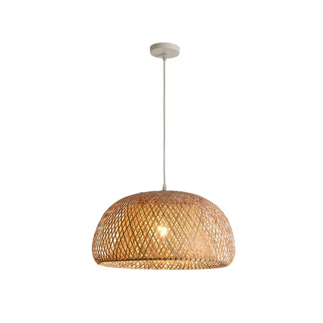 Bamboo Brilliance Pendant Light – Handcrafted Elegance in Natural Bamboo