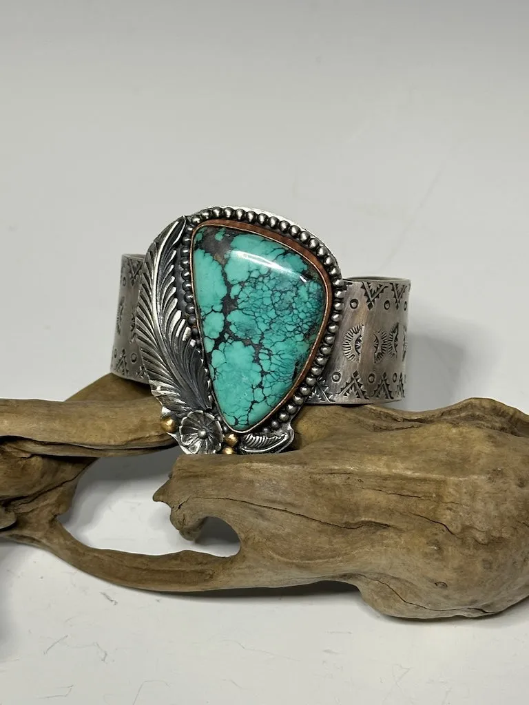 BAMBOO MOUNTAIN FEATHER CUFF JK137