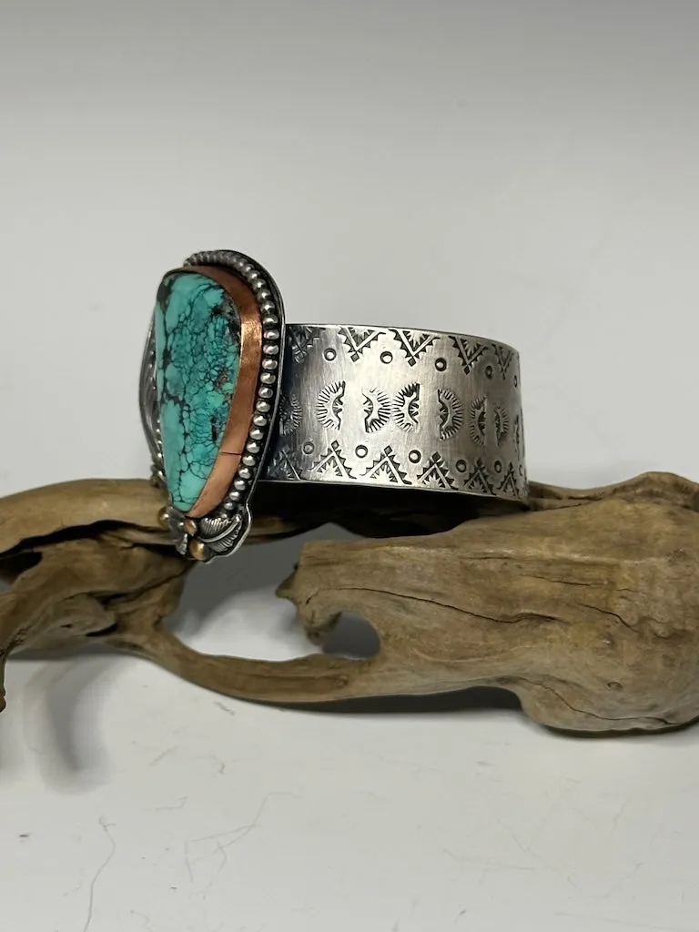 BAMBOO MOUNTAIN FEATHER CUFF JK137