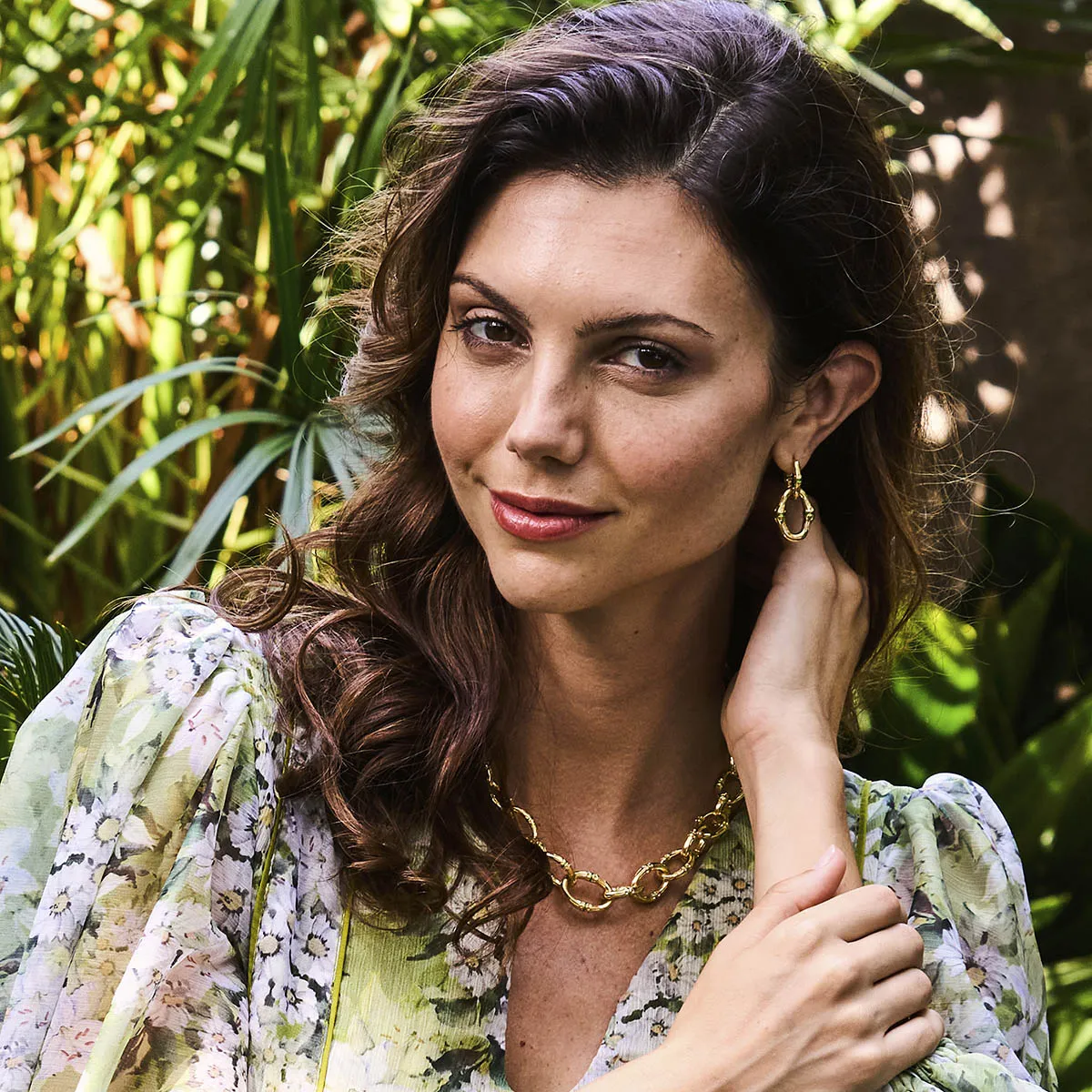 Bangkok Bamboo Link Earrings
