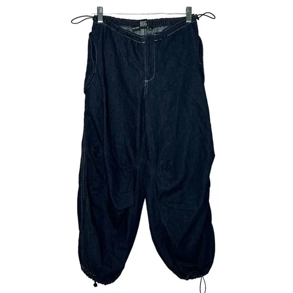 BDG Baggy Cargo Jeans Dark Wash