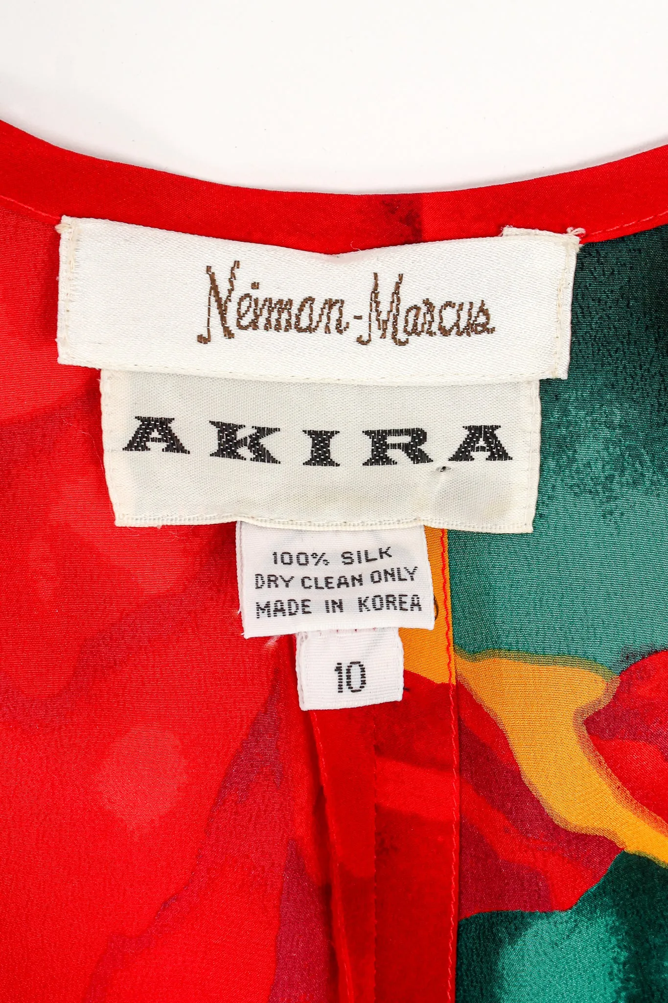 Begonia Print Silk Duster