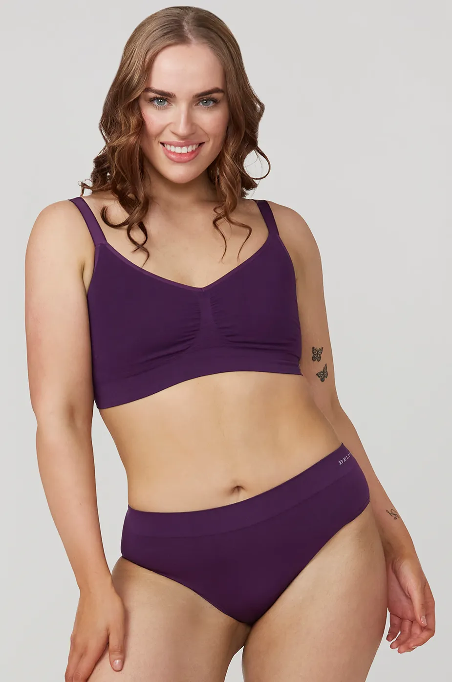 Bella Bamboo Ultimate Adjustable Crop Bra - No Returns