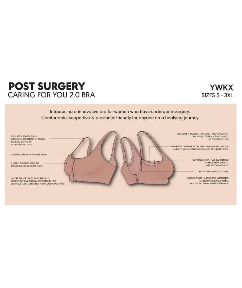 Berlei Post-Surgery Recovery Wire-free Bra - Black