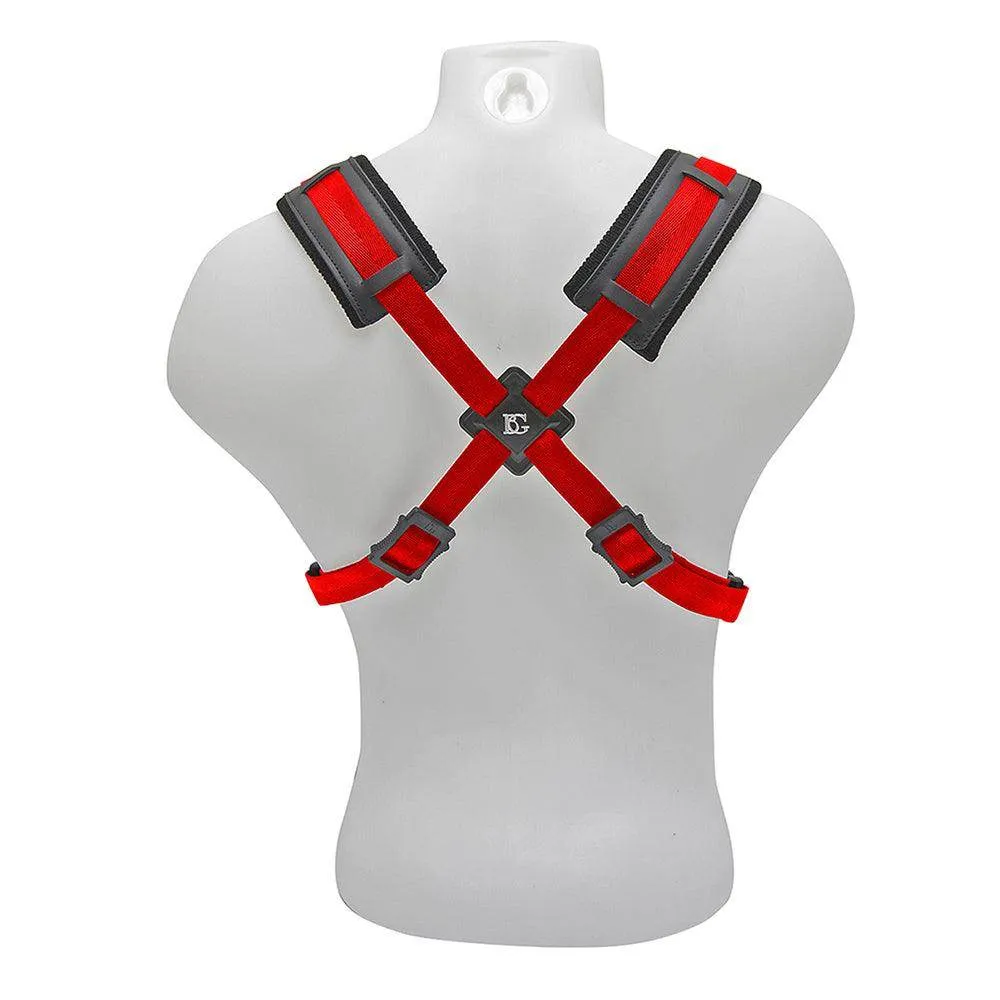 BG Alto, Tenor and Baritone Harness Men Red Coated Metal Hook