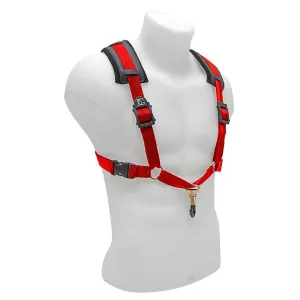 BG Alto, Tenor and Baritone Harness Men Red Coated Metal Hook