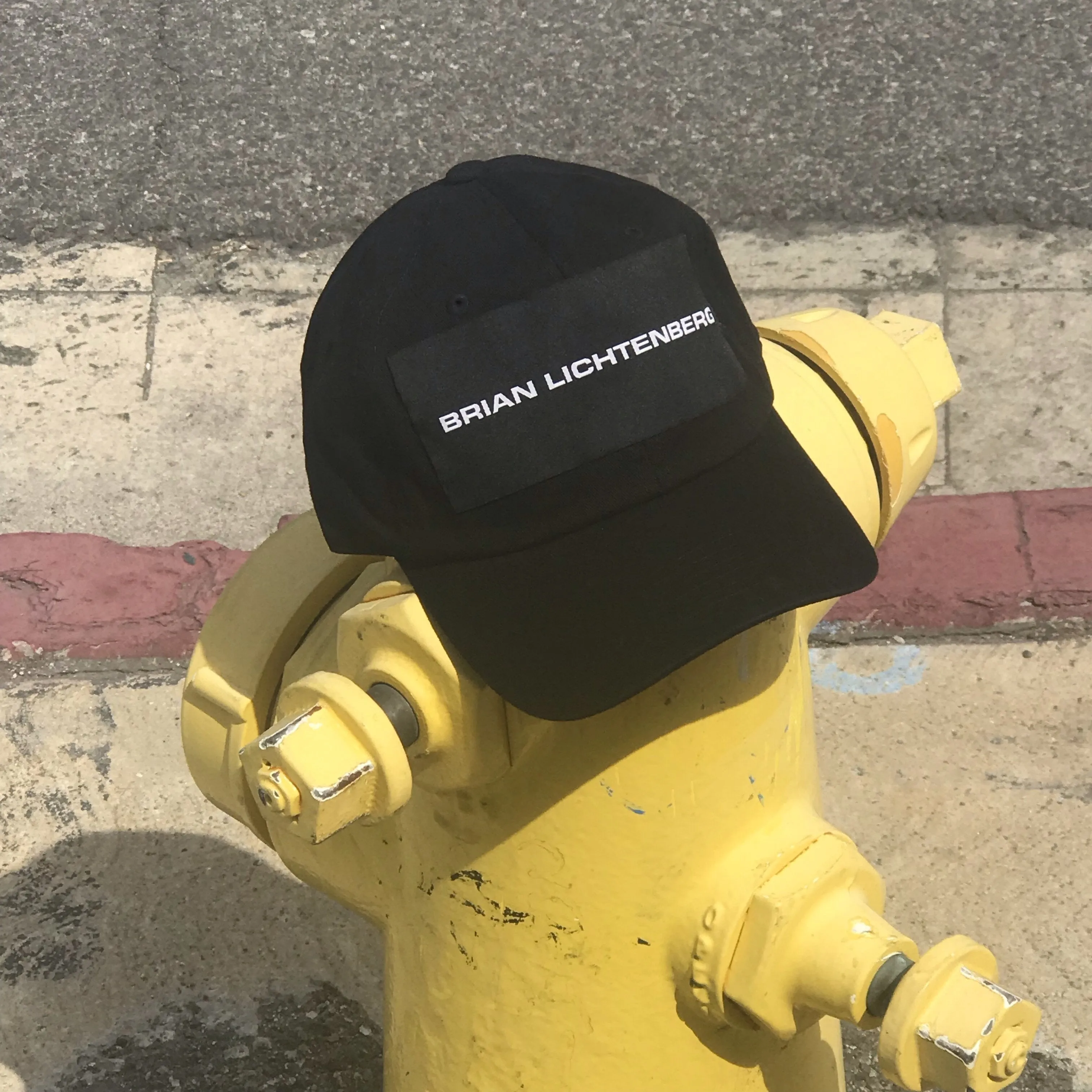 BLACK BL LOGO LABEL HAT