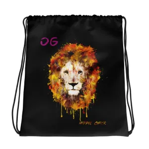 Black Drawstring Bag