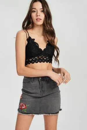 Black Lace Bralette