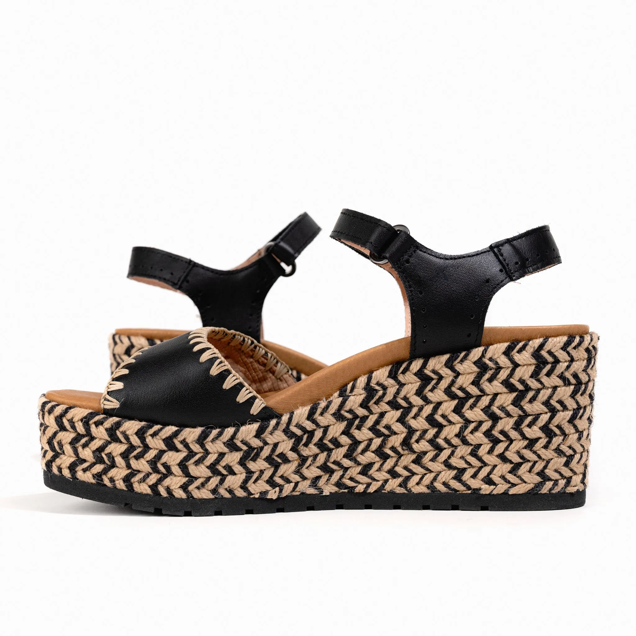 BLANES - JET - LEATHER