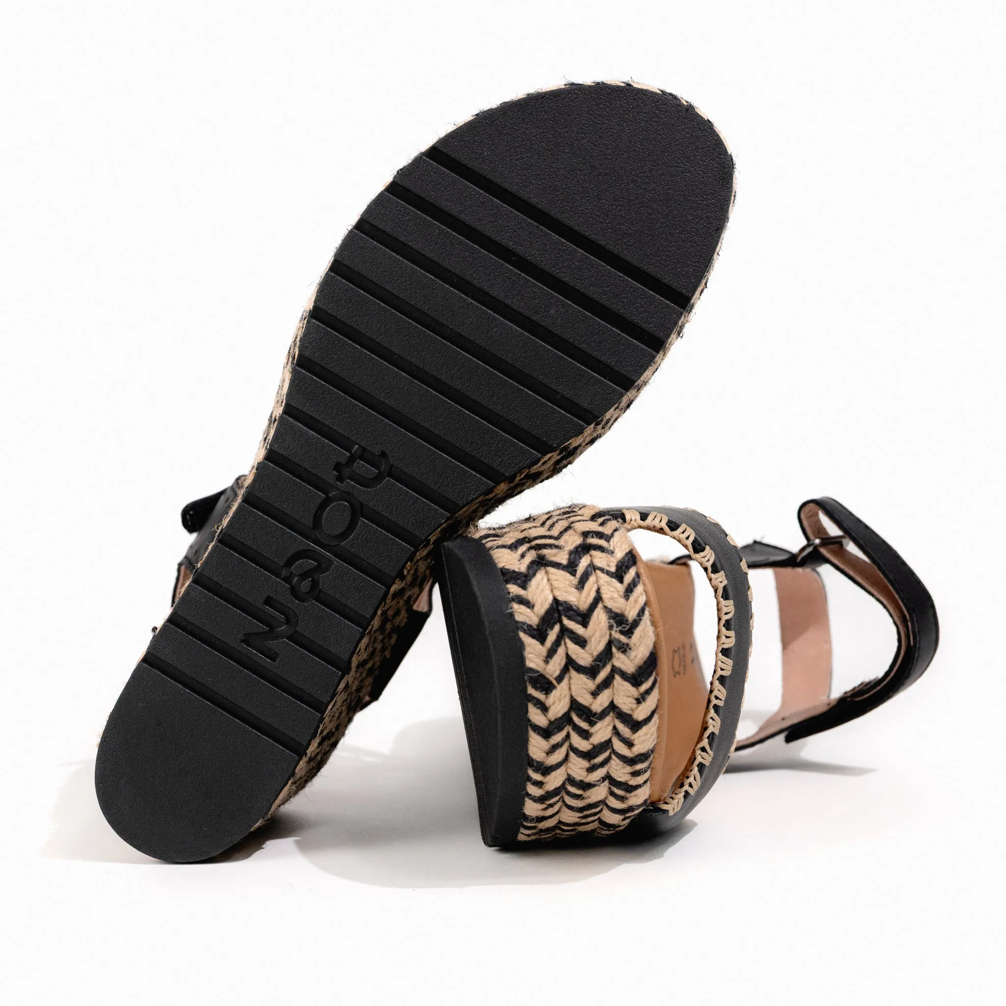 BLANES - JET - LEATHER