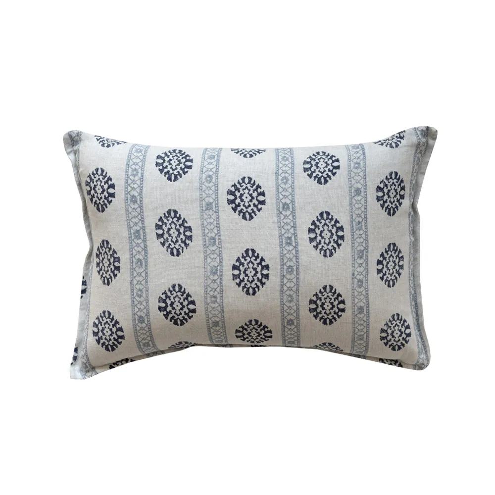 Block Print Lumbar