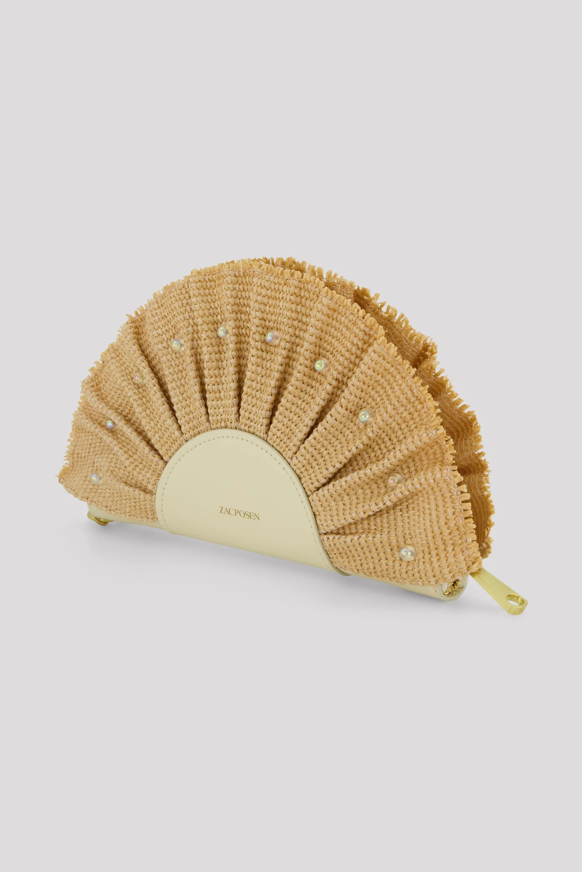 BRIELLE STRAW CLUTCH