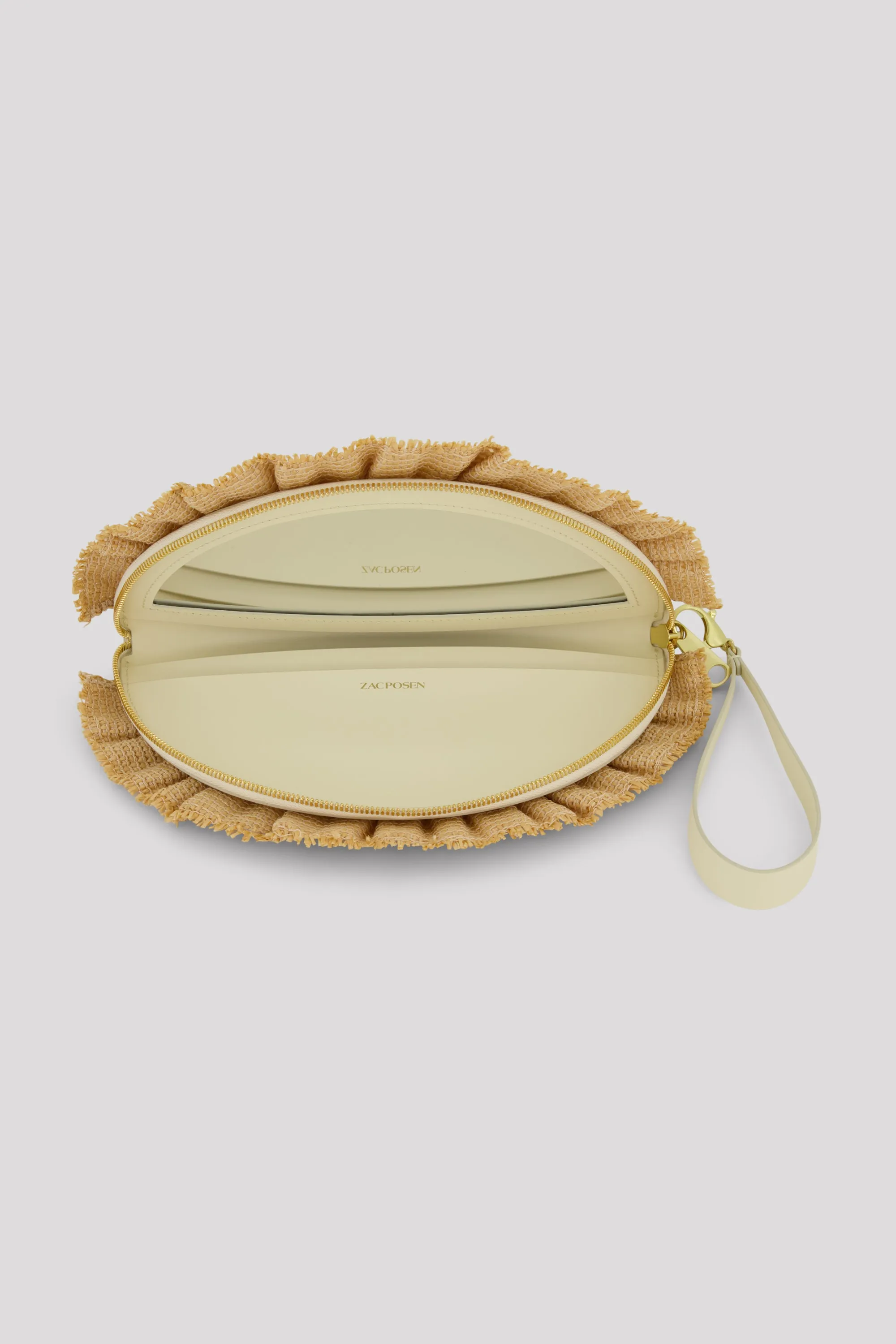 BRIELLE STRAW CLUTCH