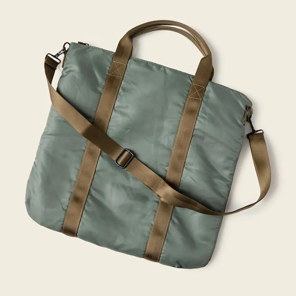 Bronson Sage Green 1950's USAF Nylon Helmet Bag