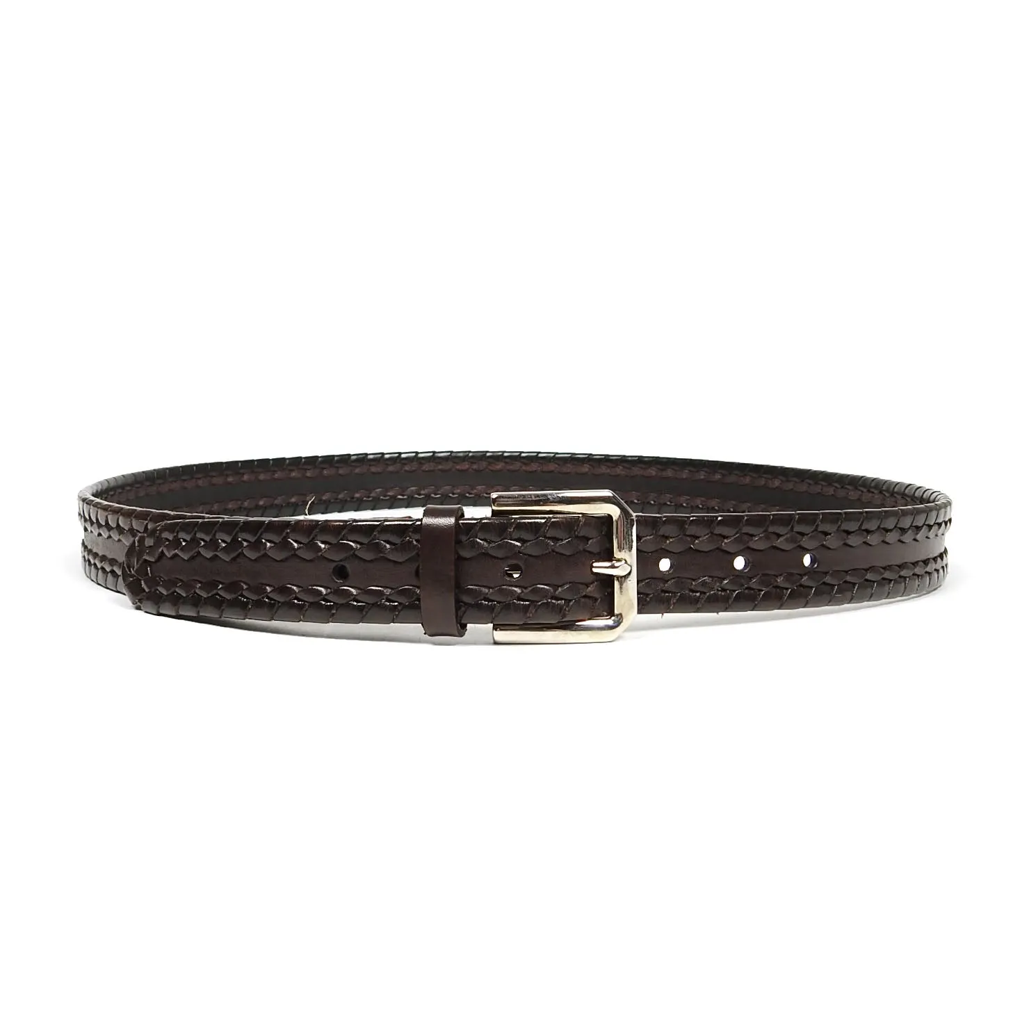 Brunello Cucinelli Woven Leather Belt Size 100
