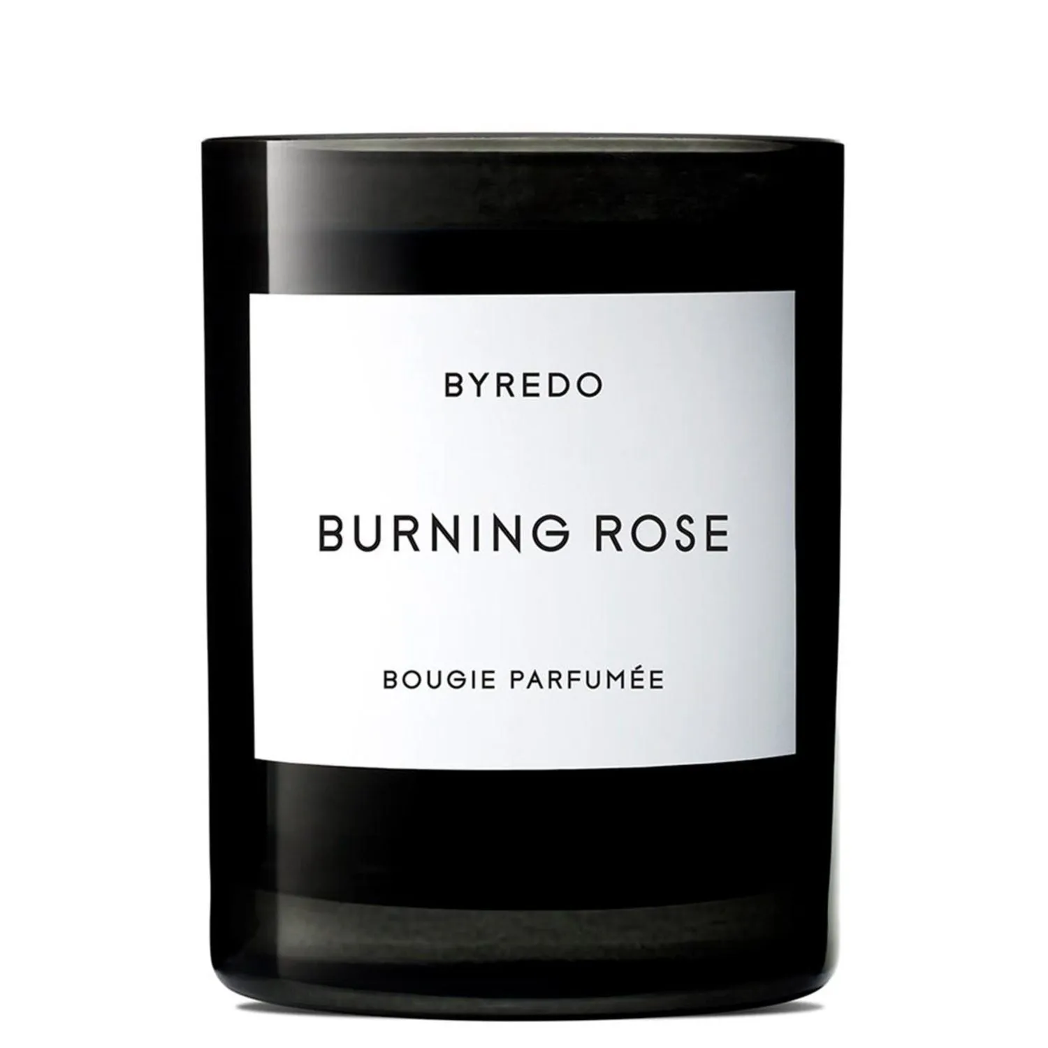 Burning Rose Candle